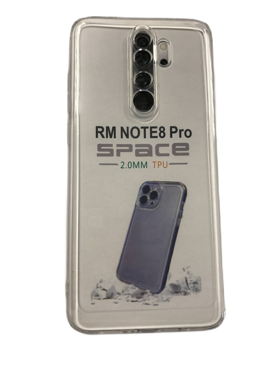 Силікон "Space TPU" Xiaomi Redmi Note 8 Pro Прозорий