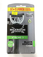 Станок Wilkinson Sword Xtreme Black Edition Comfort, 4 шт.