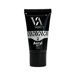 Valeri Acryl Gel №2, 30 мл (прозорий)