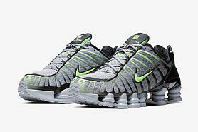 Чоловічі кросівки Nike Shox TL Grey and Green