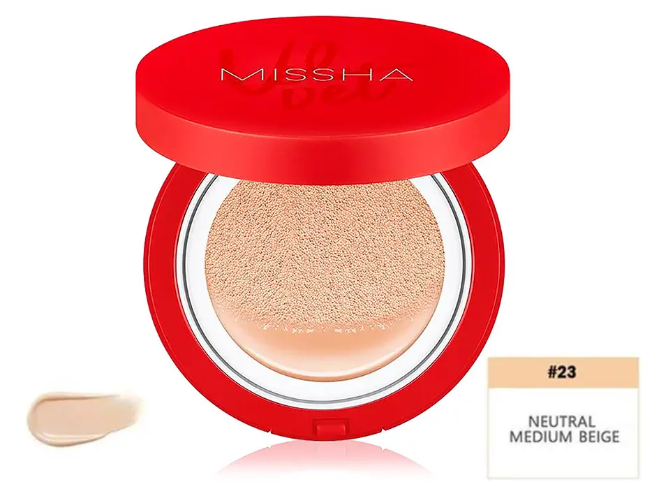 Тональний кушен з матовим фінішем Missha Velveet Finish Cushion SPF50+ PA+++ 23 тон, фото 1