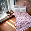 Двоспальне турецьке вафельне покривало з бавовни, розмір 200х220 см, вафельне покривало Дерева 2, фото 5