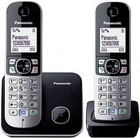 Panasonic Радиотелефон DECT KX-TG6812UAB Black Bautools - Всегда Вовремя