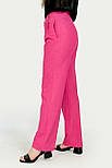 Прямі штани із защипами Zara 7817/433/636 рожеві M, фото 4