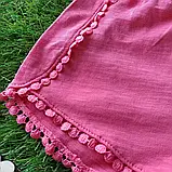 Рожевий бавовняний комбінезон на дівчинку OVS Італія Розмір 98 см, фото 3