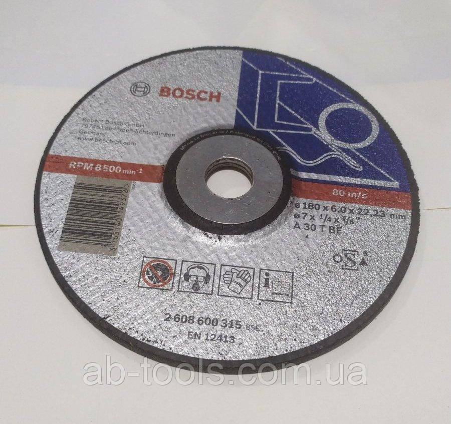 Зачисний круг 180/6 Bosch диск для металу