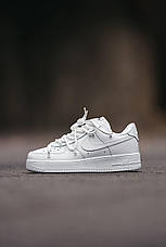 Чоловічі кросівки Nike Air Force 1 Low White Double Laces ALL09203, фото 3
