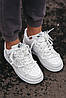 Чоловічі кросівки Nike Air Force 1 Low White Double Laces ALL09203, фото 9