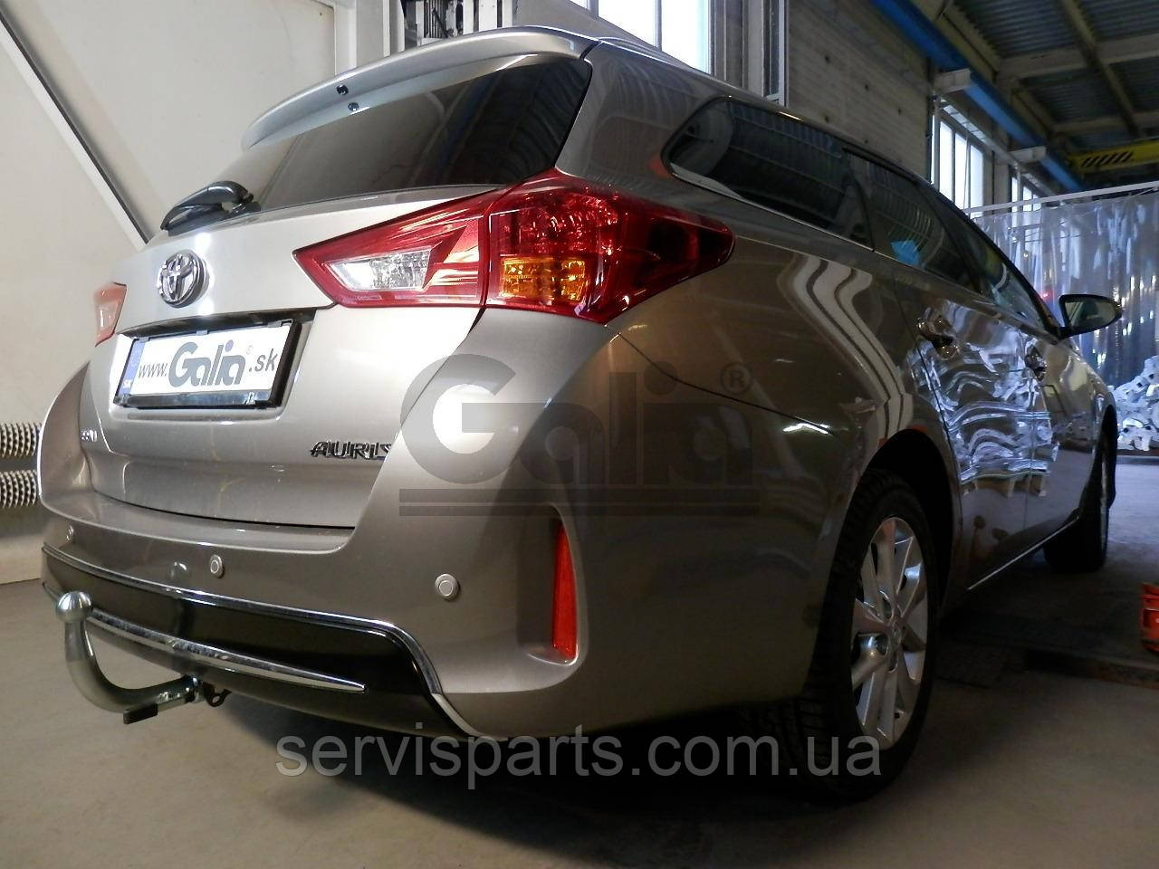 Фаркоп Toyota Auris E18 Touring Sports 2013-2019 (Тойота Аурис универсал) оцинкованный - фото 7 - id-p606366963