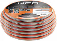 Neo Tools Шланг садовый Optima, 1/2", 30м, 4 слоя, до 25 Бар, -20 +60°C Technohub - Гарант Качества