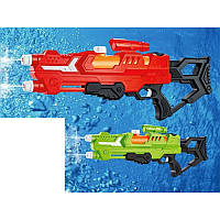 Водяной бластер Water gun MR 0983, помпа, размер большой, 60см