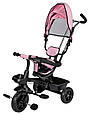 Триколісний дитячий велосипед Free2Move Sport Black Pink, фото 2