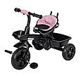 Триколісний дитячий велосипед Free2Move Sport Black Pink, фото 3