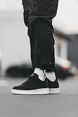 Чоловічі кросівки Nike Air Force 1 Low Off Noir Black White DQ8571-001, фото 3