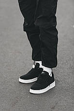 Чоловічі кросівки Nike Air Force 1 Low Off Noir Black White DQ8571-001, фото 4