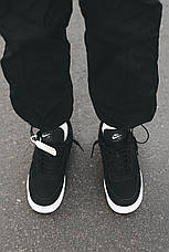 Чоловічі кросівки Nike Air Force 1 Low Off Noir Black White DQ8571-001, фото 6