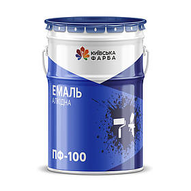 Емаль ПФ-100 (алкідна емаль по металу)