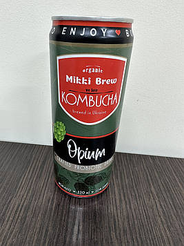 Комбуча TM MIKKI BREW   "Opium" 0,33л. ж/б