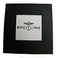 Подарочная упаковка - коробка для часов, Breitling (Брайтлинг), черный с белым ( код: IBW108-8 )