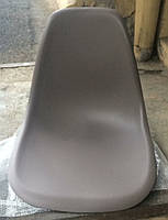 Стілець поворотний Nik CH-BASE сірий 23 на хромованій опорі млинці, дизайн Charles and Ray Eames, фото 3