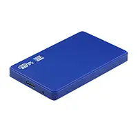 Кишеня для жорсткого диска SSD 2,5" SATA & USB3.0 синій