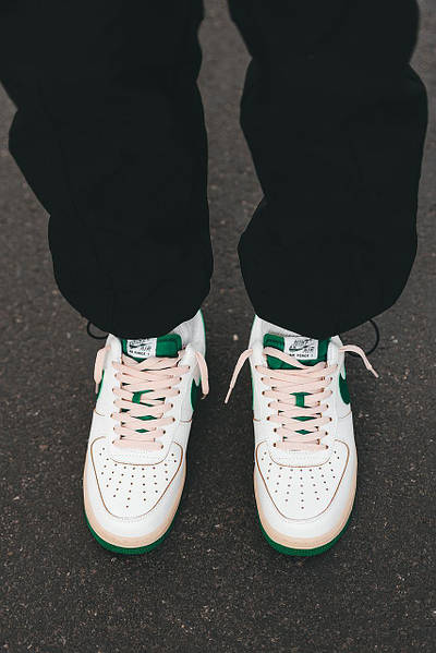 Nike Air Force 1 Low Vintage Gorge Green White DZ4764 133 High Top Store 981675727