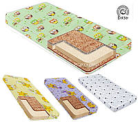 Ортопедичний матрац у дитяче ліжечко КПК 120х60х12 см.