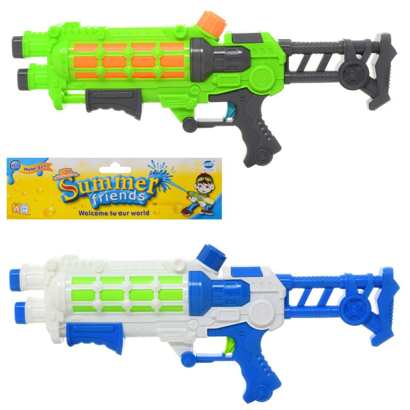 Водяний бластер Water gun M 5873, помпа, розмір великий, 42 см