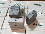 Обмежувач перенапруги AC FEEO SPD FSP-A40 С(Т2) 3P 385V, In:20кA/Imax:40кА, фото 3