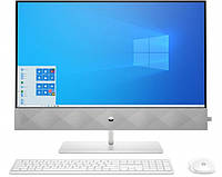 HP ПК-моноблок Pavilion 27UHD IPS AG/Intel i7-10700T/16/1000F/NVD1650-4/kbm/DOS/White Technohub - Гарант