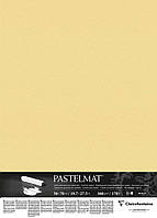 Бумага для пастели лист 50х70 см Pastelmat Clairefontaine (Франция), плотность 360 г/м2. Цвет BUTTERCUP