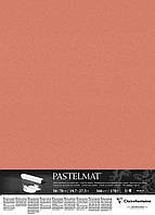 Бумага для пастели лист 50х70 см Pastelmat Clairefontaine (Франция), плотность 360 г/м2. Цвет SANGUINE RED