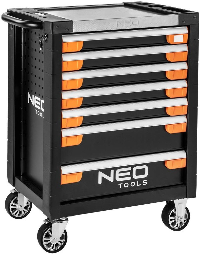 Neo Tools Шкаф-тележка инструментальный, 7 ящиков, 810x465x825мм, 200 кг Technohub - Гарант Качества - фото 1 - id-p1863620031