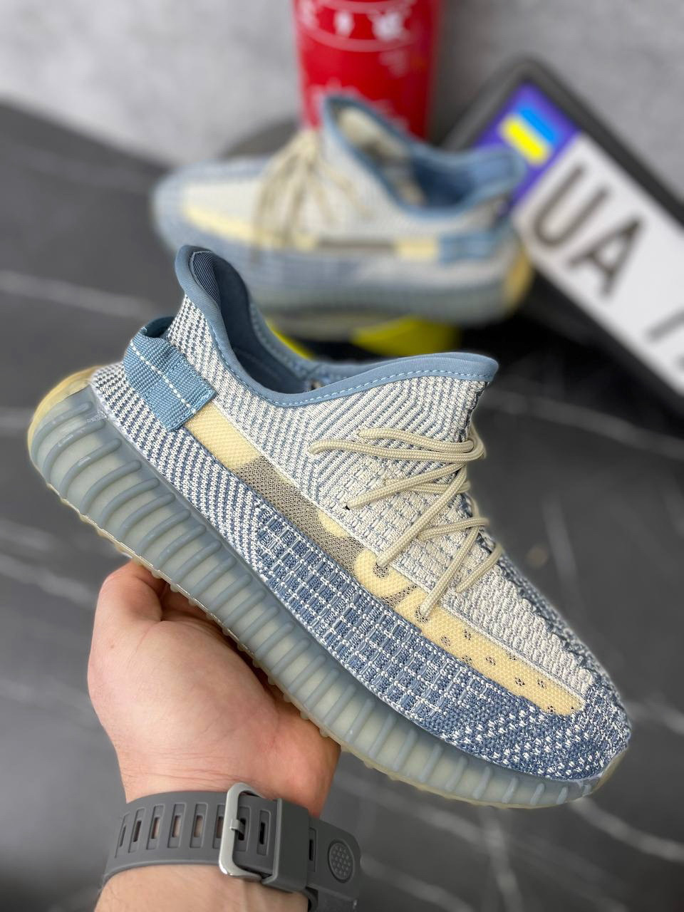 Adidas yeezy with best sale jeans