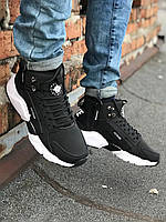 Мужские кроссовки Nike Huarache x Acronym Black White 1