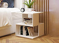 Стіл журнальний 40х40, компактний стіл, кавовий столик, сучасний журнальний столик