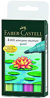 Набор маркеров худ Faber Big Brush 4цв 167120 Pastel