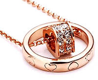Кулон Ring Heart Сердце и кольцо Оригинальный кулон с цепочкой Подвеска на шею Сердце (223)