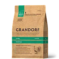 Grandorf Turkey & Brown Rice Large Breed сухий корм для собак великих порід з індичкою, 10 кг