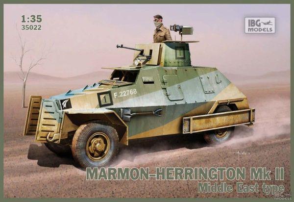 Пластикова модель 1/35 IBG 35022 південноафриканський броньований автомобіль Marmon-Herrington Mk.II Middle
