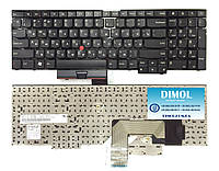 Оригинальная клавиатура для ноутбука Lenovo ThinkPad E530, E530c, E535, E545 rus, black