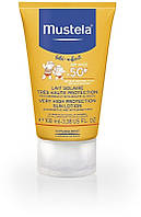 Солнцезащитный лосьон для лица и тела Mustela Bebe Enfant Very High Protection Sun Lotion SPF 50+ 40ml