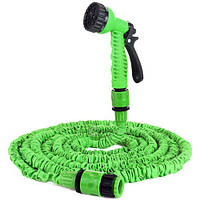 Шланг для полива растягивающийся Стрейтч шланг для полива MAGIC HOSE V-HOSE PRO 60m/200ft Зеленый (256)