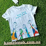 Фабричний комплект футболок OVS Італія 100 % бавовна Розмір 92 см, фото 3