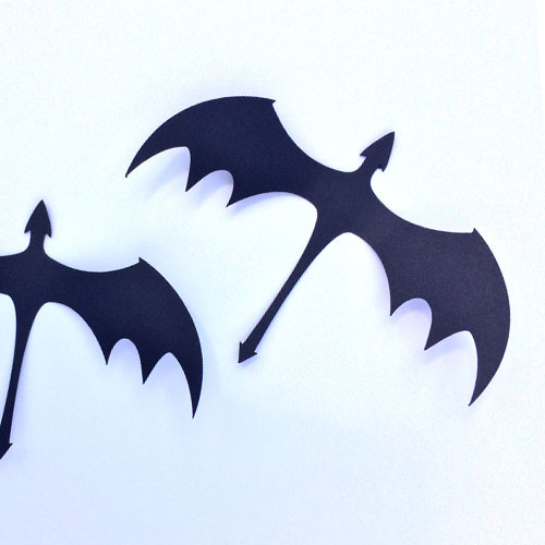 3Д-декор набор Дракон (декоративные 3Д-наклейки драконы Хеллоуин декор) матовая картон Набор 6 шт. - фото 2 - id-p320014561