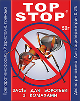 Топ Стоп 100 г високоефективний інсектицидно-дезінфікувальний засіб для знищення всіх видів мурах