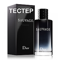 Мужские духи Christian Dior Sauvage Парфюмированная вода 100 ml Тестер (Мужские духи Кристиан Диор Саваж)