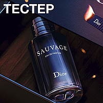 Чоловічі парфуми Christian Dior Sauvage 100ml Чоловіча парфумована вода Тестер (Чоловічі парфуми Крістіан Діор Саваж), фото 5