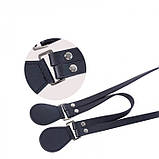 Якісні ручки 2в1 довгі та короткі, 45 - 81 см чорні, фото 4