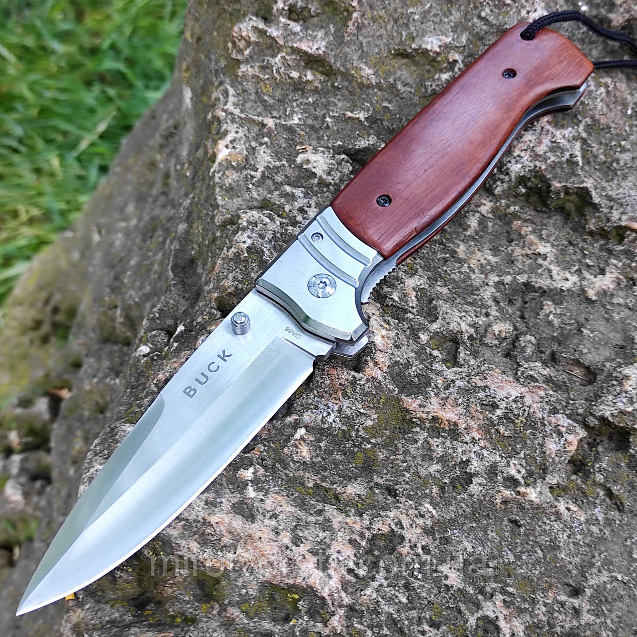 Ніж складний Buck, 27 см, дерево